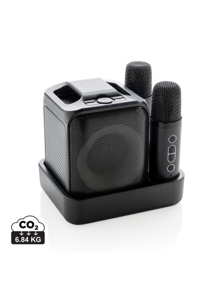 Karaoke con doppio microfono Singvibe in plastica RCS Karaoke con doppio microfono Singvibe in plastica RCS